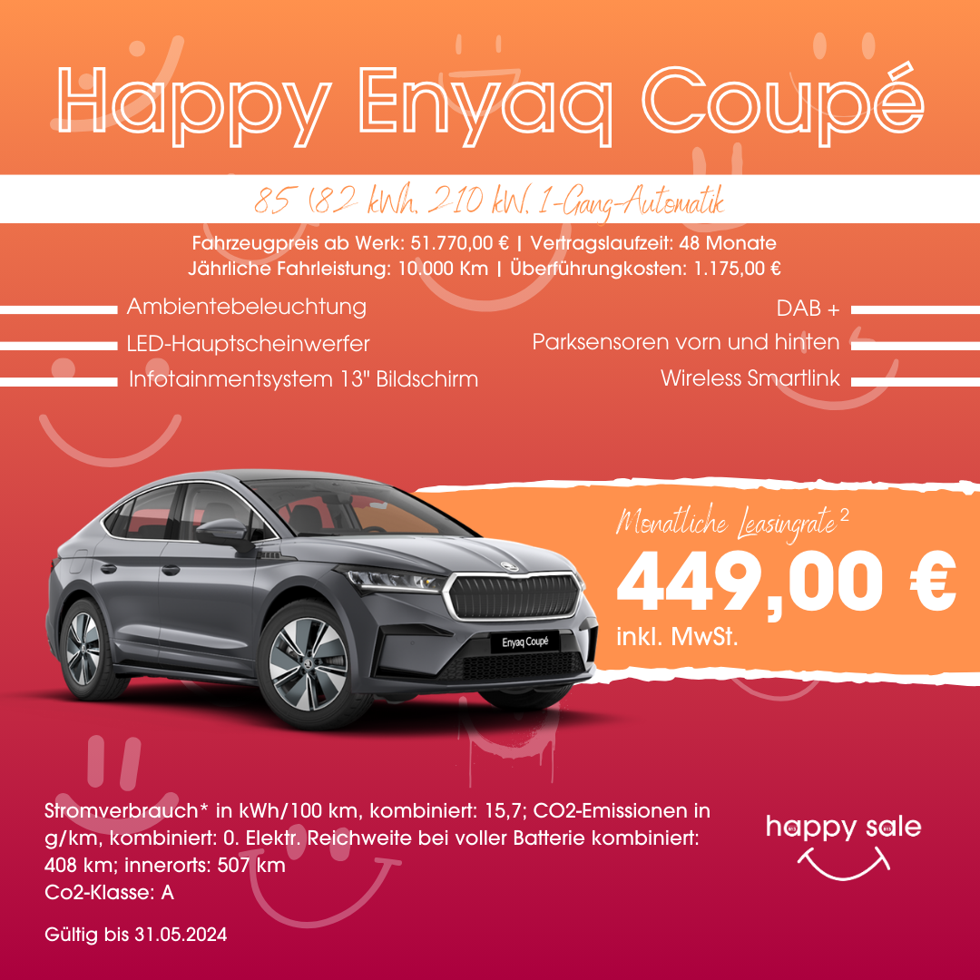 Happy Enyaq Coupe