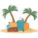 Icon einsame Insel