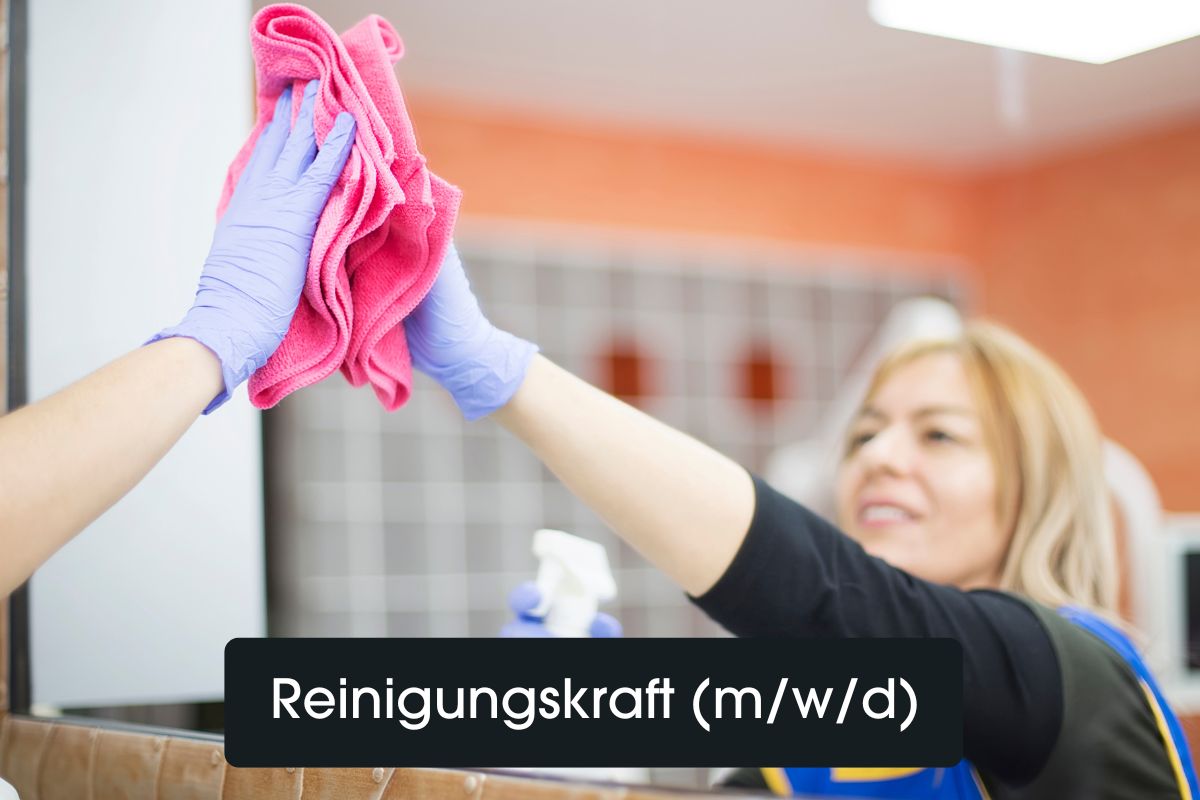 Reinigungskraft (m/w/d) (Minijob)