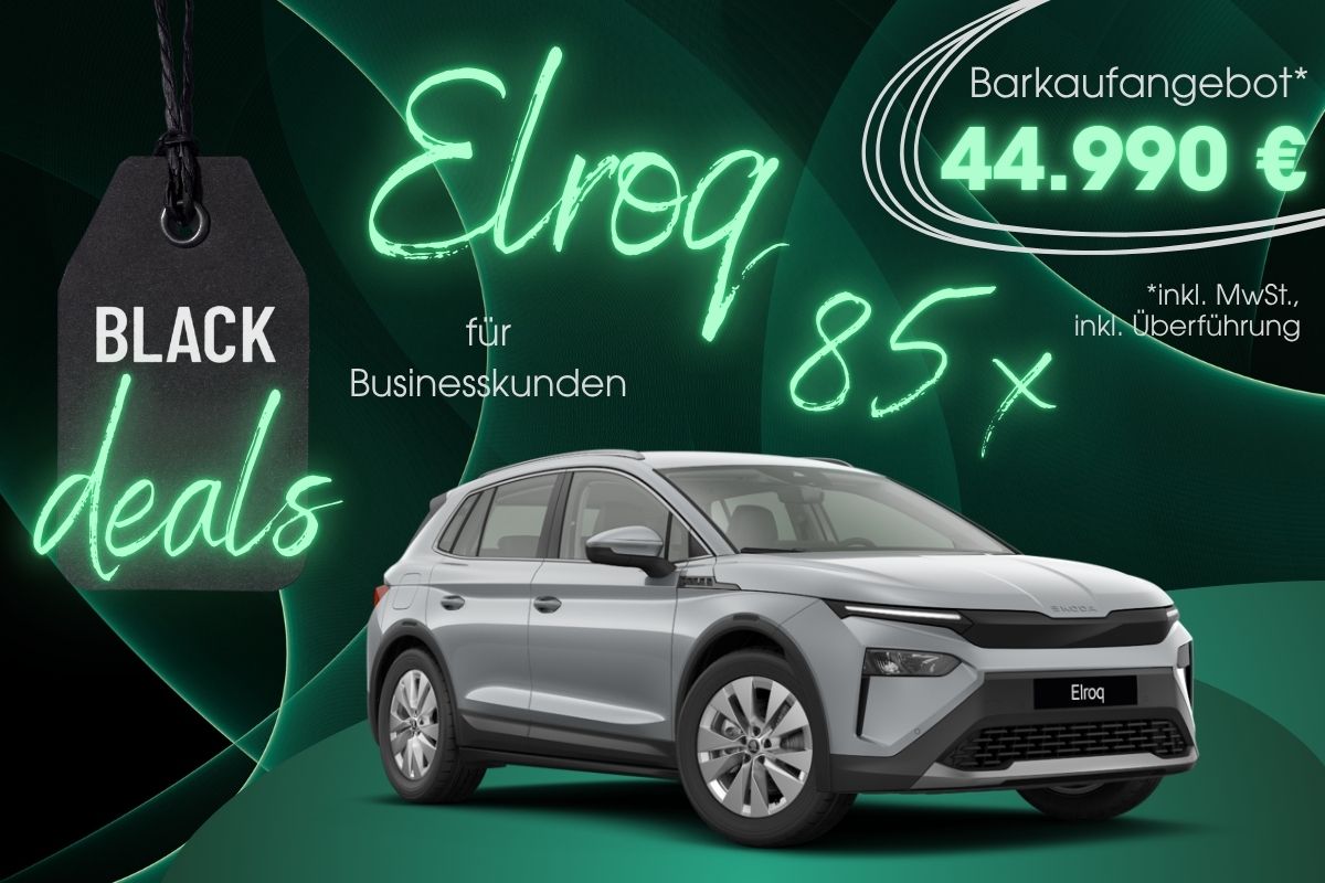 Skoda Elroq 85x Black Deal 2025