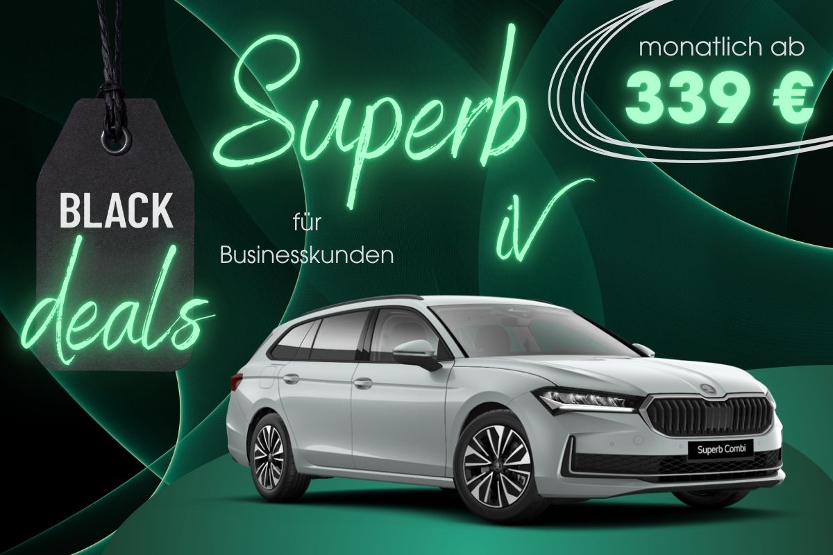 Skoda Superb iV Black Deal 2025