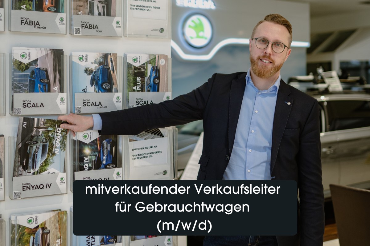 mitverkaufender Verkaufsleiter (m/w/d)