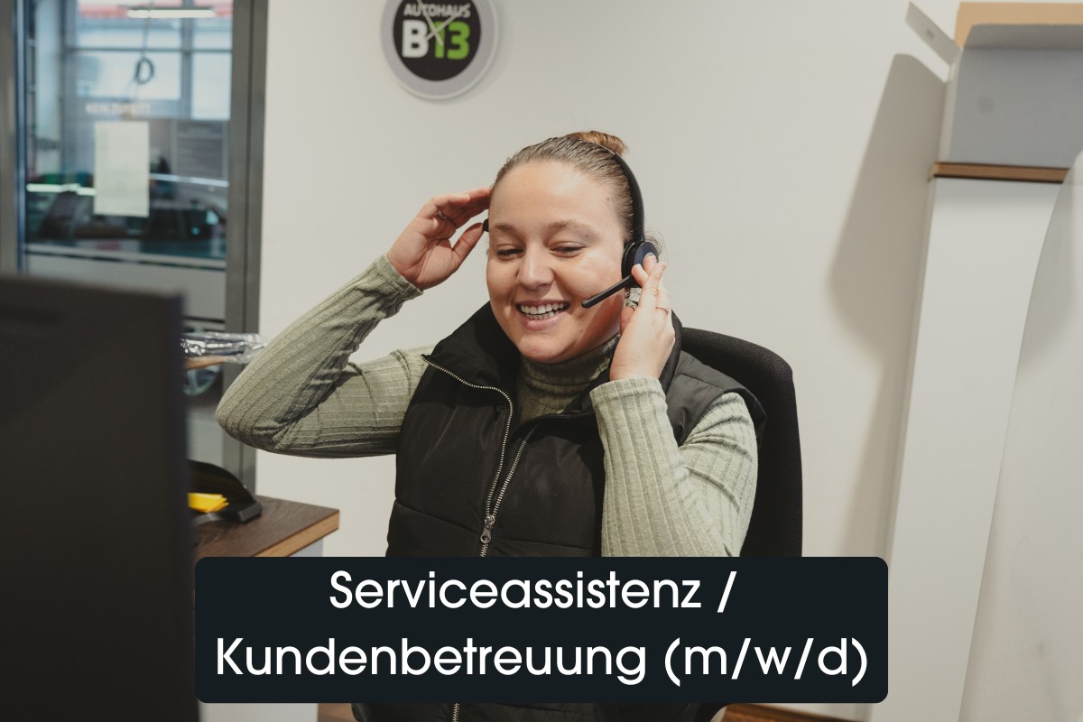 Serviceassistenz / Kundenbetreuung (m/w/d)