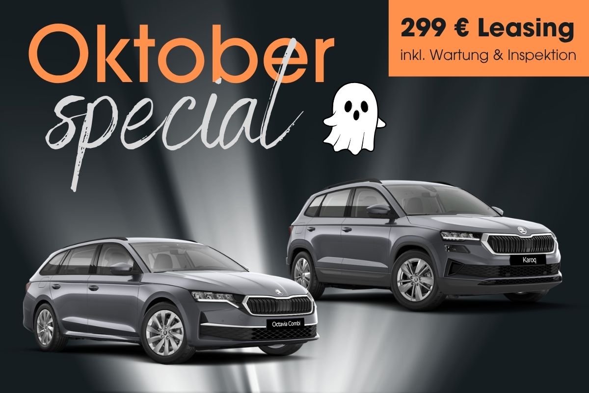 Oktoberspecial: 299 € Leasing